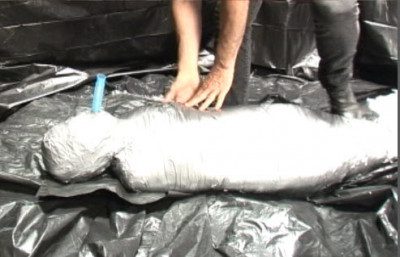 MT Mummification Fetish Fun With Plastic and Duct Tape (2011)