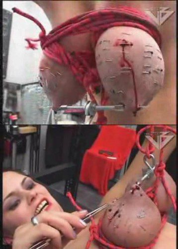 Stapler and boobs